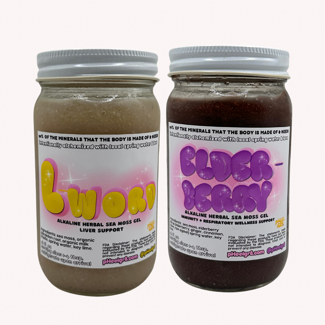 detox& heal pack: L-Word + Elderberry