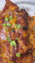 Load and play video in Gallery viewer, ‘chorizo,’ sweet potato, + black bean enchiladas
