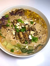 Load and play video in Gallery viewer, vegan ramen with creamy sesame broth
