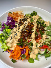 Load image into Gallery viewer, tofu poke bowl + sesame secret sauce
