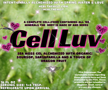 Load image into Gallery viewer, Cell Luv💕 sea moss gel containing all 102 minerals
